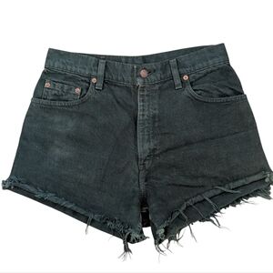 Vintage Green 550 Levis Shorts 29